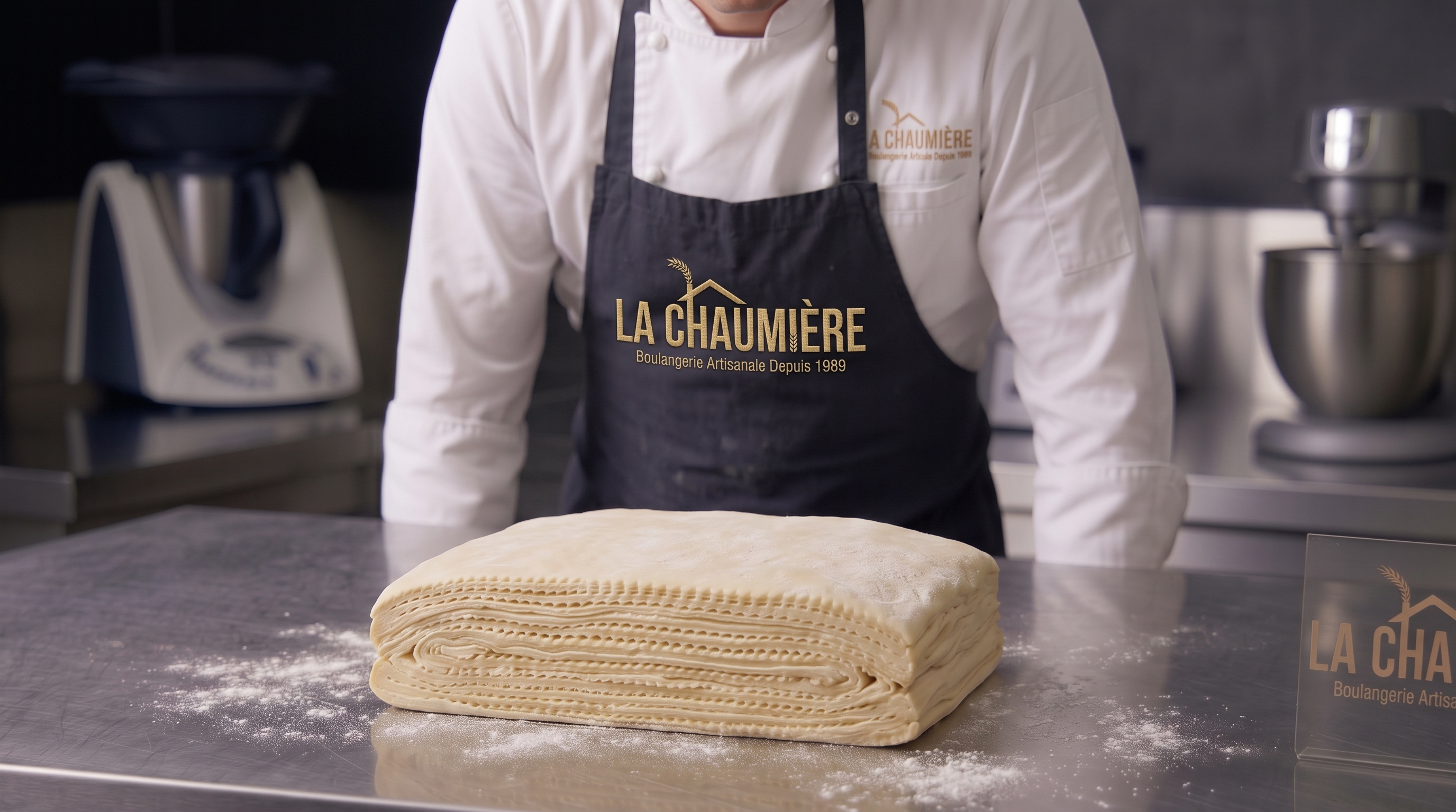 Préparation de la pâte feuilletée
